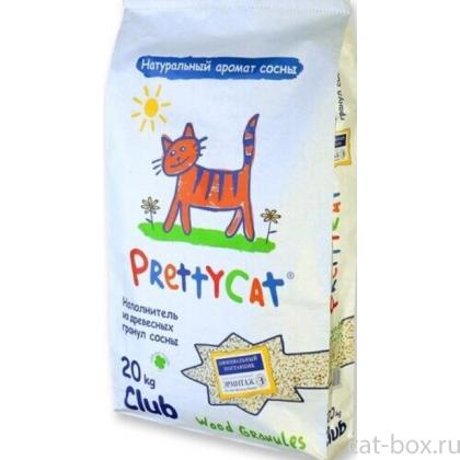 Древесный наполнитель для кошачьего туалета (Wood Granules)-0