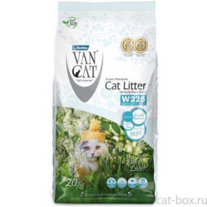 Комкующийся наполнитель "100% Натуральный", без пыли, пакет (Natural)-0