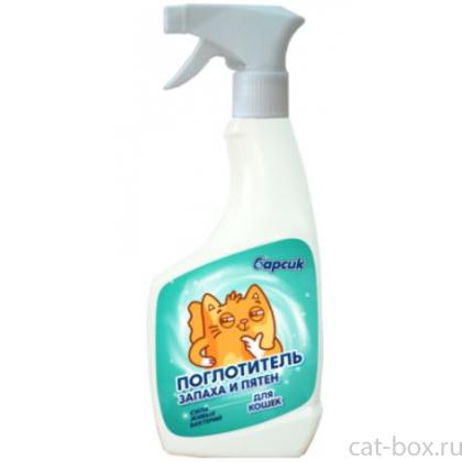 Поглотитель запаха и пятен для кошек-0