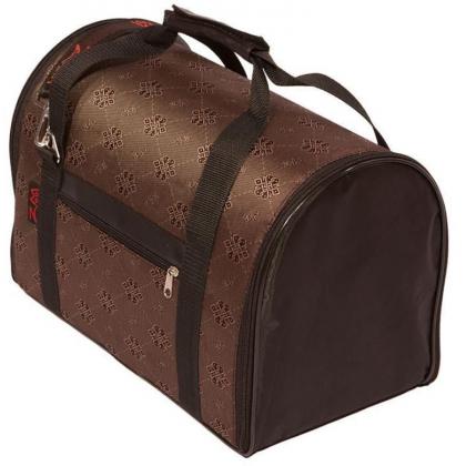 Сумка-переноска "Гламур", жаккард, 4 кармана,раскладная-1