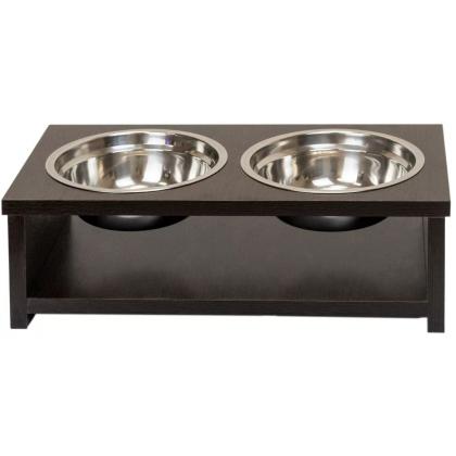 Кормушка для животных, двойная ламинат венге-2