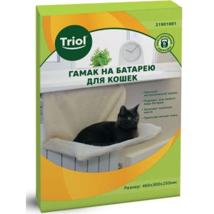 Гамак на батарею для кошек, искусственная овчина 46*30*25 см-2