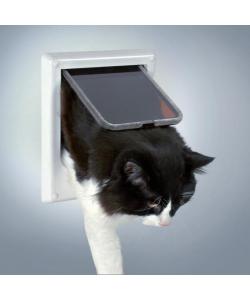 Дверца для кошки магнитная 4 позиции, клапан 14,7 х 15,8 см 3869