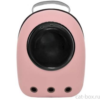 Рюкзак с иллюминатором "Скрим", розовый, 42*28*34см-0