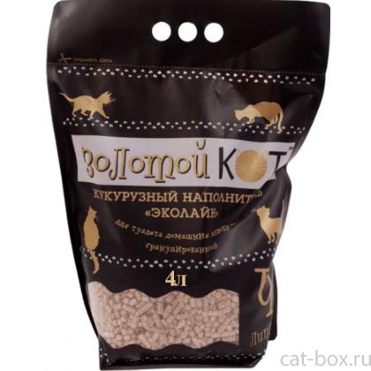 Кукурузный наполнитель для животных гранулированный, 4л. 1.8кг.-0