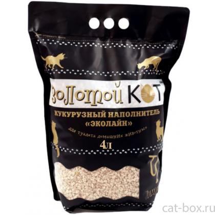 Кукурузный наполнитель для домашних животных, 4л. 2кг.-0