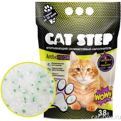 Силикагелевый наполнитель NEON светящийся, 3,8 л -0