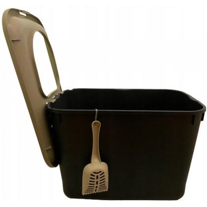 Туалет закрытый MICIA, 58*47*38см, вертикальный вход-3