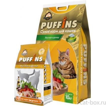 Сухой корм для кошек Вкусная курочка-0