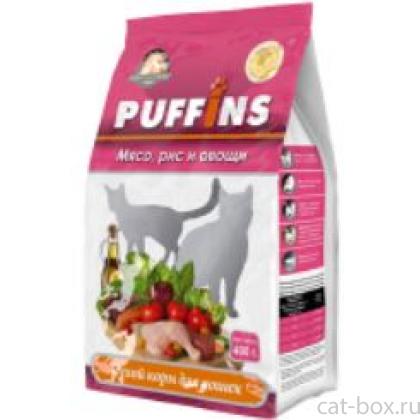 Сухой корм для кошек с мясом, рисом и овощами-0