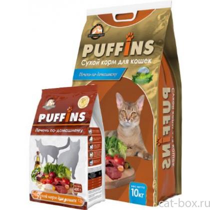 Сухой корм для кошек Печень по-домашнему-0