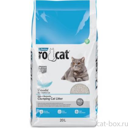 Комкующийся наполнитель без пыли "Натуральный", пакет (Natural) 20л-0