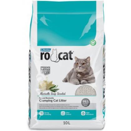 Комкующийся наполнитель без пыли с ароматом марсельского мыла, пакет (Marsilla Soap) 5л-1