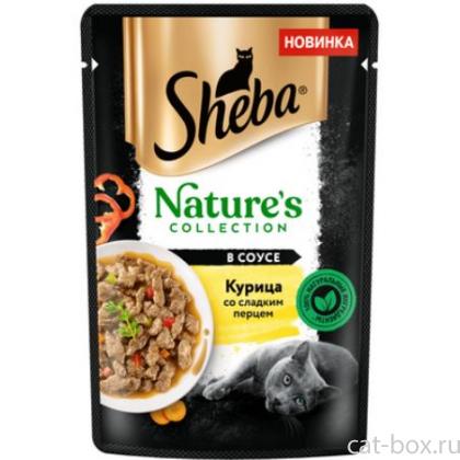 Паучи для кошек "Nature's Collection" с курицей и паприкой-0