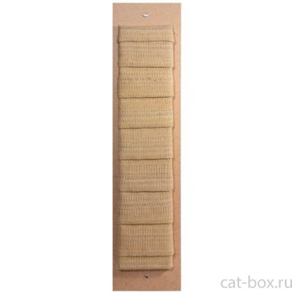Когтеточка из натурального джутового полотна "Царапка", 13,5*58см-0