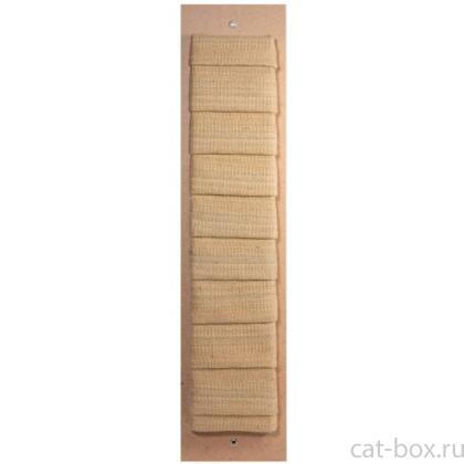 Когтеточка из натурального джутового полотна "Царапка", 14,5*63см-0