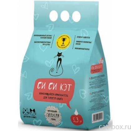 Комкующийся наполнитель, 100% натуральный, 5,3л (пакет)-0