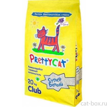 Наполнитель комкующийся  "Cупер белый" с лавандой-0