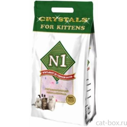 Силикагелевый наполнитель для котят, 5л (Crystals for Kittens)-0