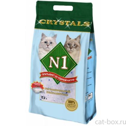 Силикагелевый наполнитель (Crystals), СИНИЙ 5л-0