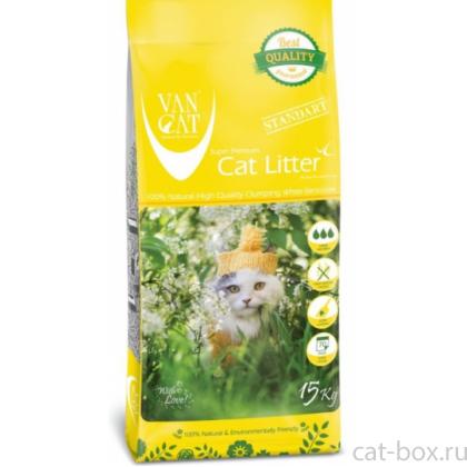 Комкующийся наполнитель для Крупных кошек, без пыли, пакет (Natural Standart)-0