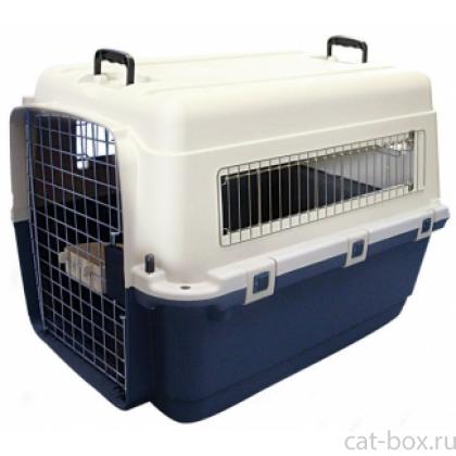 Переноска пластиковая Premium LARGE, без колес, для АВИАПЕРЕВОЗОК, 80*56*59 см (5107)-0