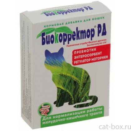 Биокорректор для кошек натуральная биологически активная добавка 60таб-0
