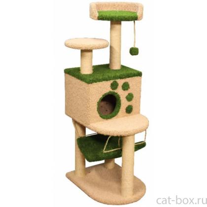 Комплекс для кошек ковролиновый «Вераста» 71*51*170 см, сизаль-0