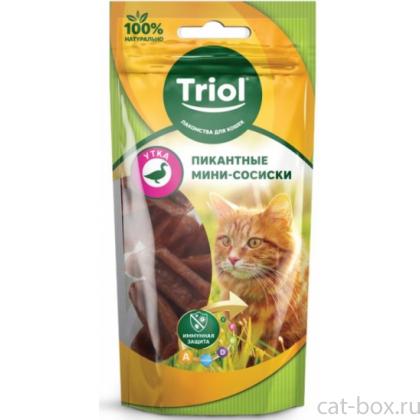 Пикантные мини-сосиски из утки для кошек (PT32)-0