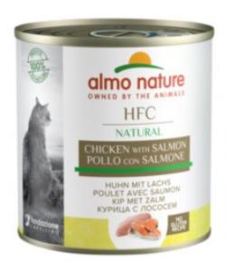 Консервы для кошек с лососем и курицей, Classic HFC Adult Cat Salmon&Chicken