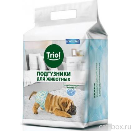 Подгузники для животных весом  7-16 кг (размер М) 12 шт.-0