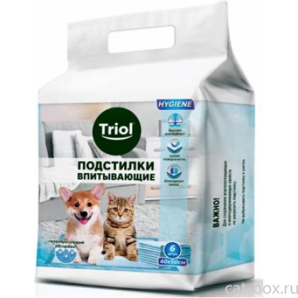 Впитывающие подстилки для животных 6 шт. (DP-06)-0