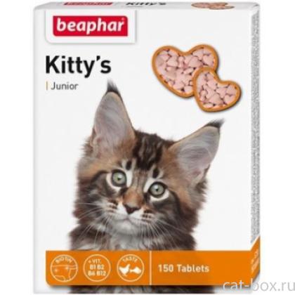 Кормовая добавка с биотином для котят, Kitty's Junior-0