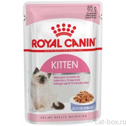 Кусочки в желе для котят: 4-12 мес. (Kitten Instinctive)-0