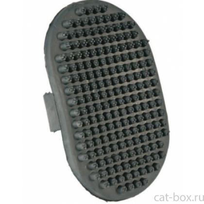 Щетка массажная "Люкс" 13 х 9 см, резина  (2333)-0