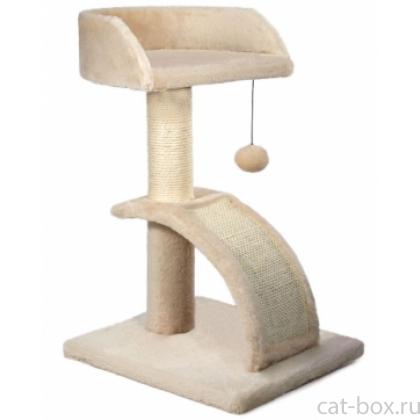 Игровой комплекс для кошек, сизаль, 35*31*52 см (СТ55)-0