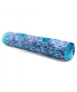 Туннель игровой для кошек шуршащий "Рыбки" M, d25*130см