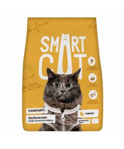 Сухой корм для взрослых кошек с курицей, индейкой и овощами, INDOOR, ADULT, Chicken and vegetables, 1.8кг