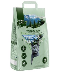 Древесный наполнитель Лесная свежесть мелкие гранулы 9л 3кг