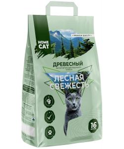 Древесный наполнитель Лесная свежесть мелкие гранулы 16л 5,3кг