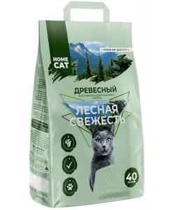 Древесный наполнитель Лесная свежесть мелкие гранулы 40л 12кг