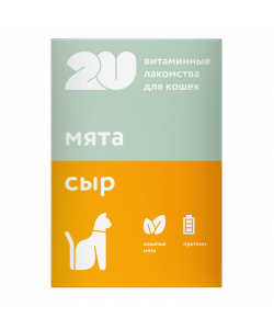 Витаминное лакомство для кошек "Для хорошего настроения", 60 таб.