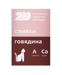 Витаминное лакомство для кошек "Для здоровья зубов и костей", 60 таб.