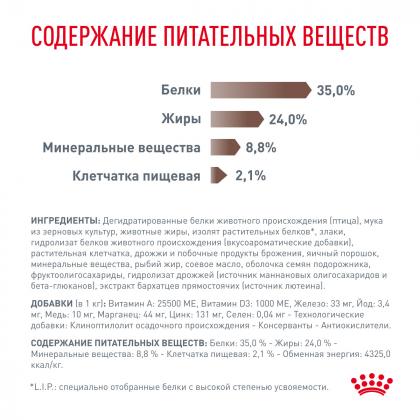 Для котят от 2 до 10 мес при расстройствах пищеварения (Gastrointestinal kitten), 0,35кг-1