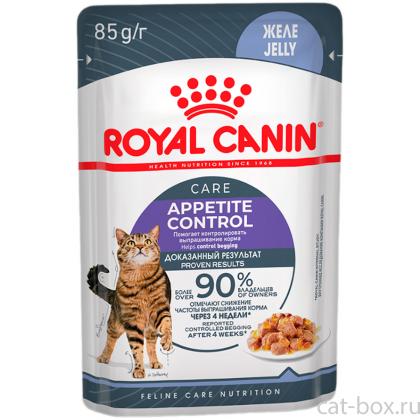 Консервы желе для взрослых кошек - Рекомендуется для контроля выпрашивания корма (Appetite Control jelly), 85г-0