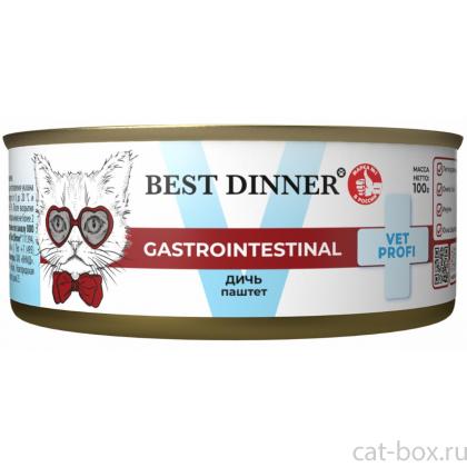 Консервы для кошек GastroIntestinal Дичь, 100г-0