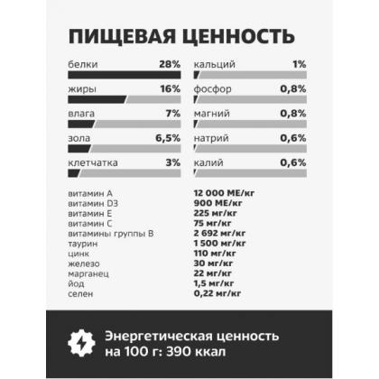 Сухой корм для взрослых домашних кошек, с индейкой и овощами, Indoor Adult Turkey&Vegetables, 0.4кг-1