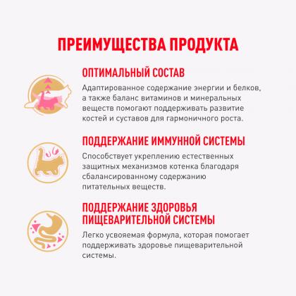 Кусочки в соусе для котят Мейн-Кун: до 15 мес (Kitten Main Coon), 85г-1