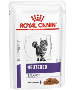 Паучи для взрослых котов и кошек с момента стерилизации до 7 лет, склонных к избыточному весу Neutered Balance feline, 85г