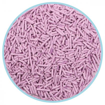 Наполнитель тофу комкующийся горная лаванда, 5л/2,3кг-1